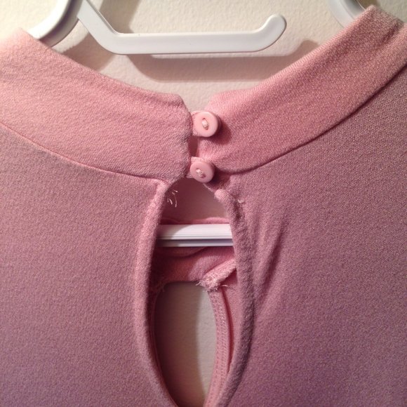 pink lily morgan blouse sleeveless  sz. medium - Picture 11 of 11